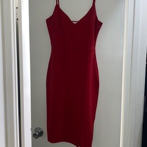 NWOT Leith Red Dress